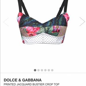 Dolce & Gabanna fashion bra